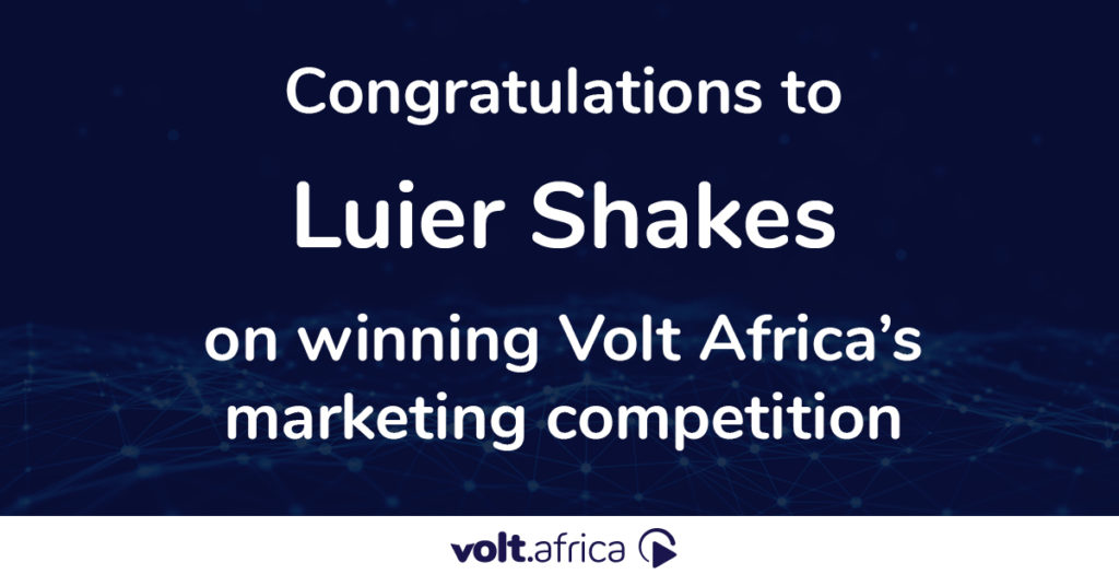 Volt Africa takes lucky winner further | Volt Africa